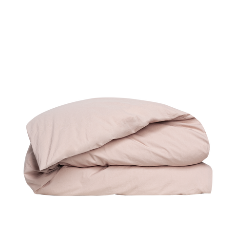 Dekbedovertrek Gewassen Perkal Baby & Kind - Klein Roze