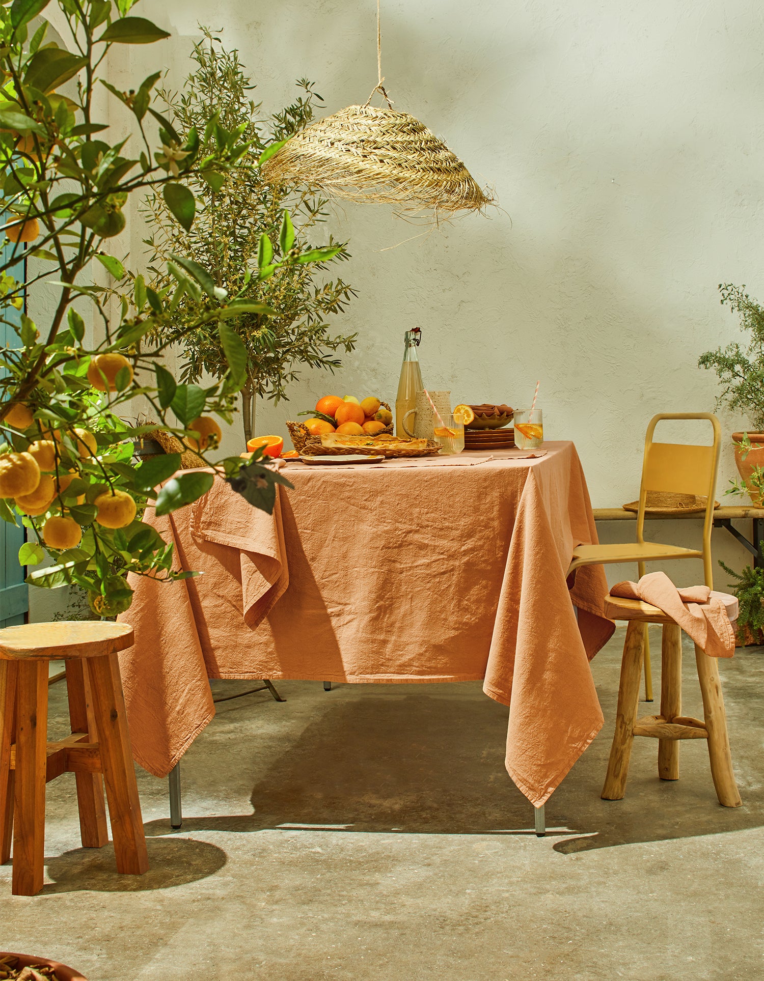 Tischdecke - Honiggelb