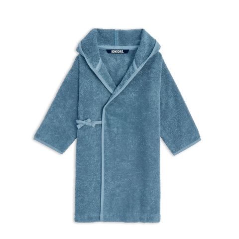 Bademantel Kind - Blau