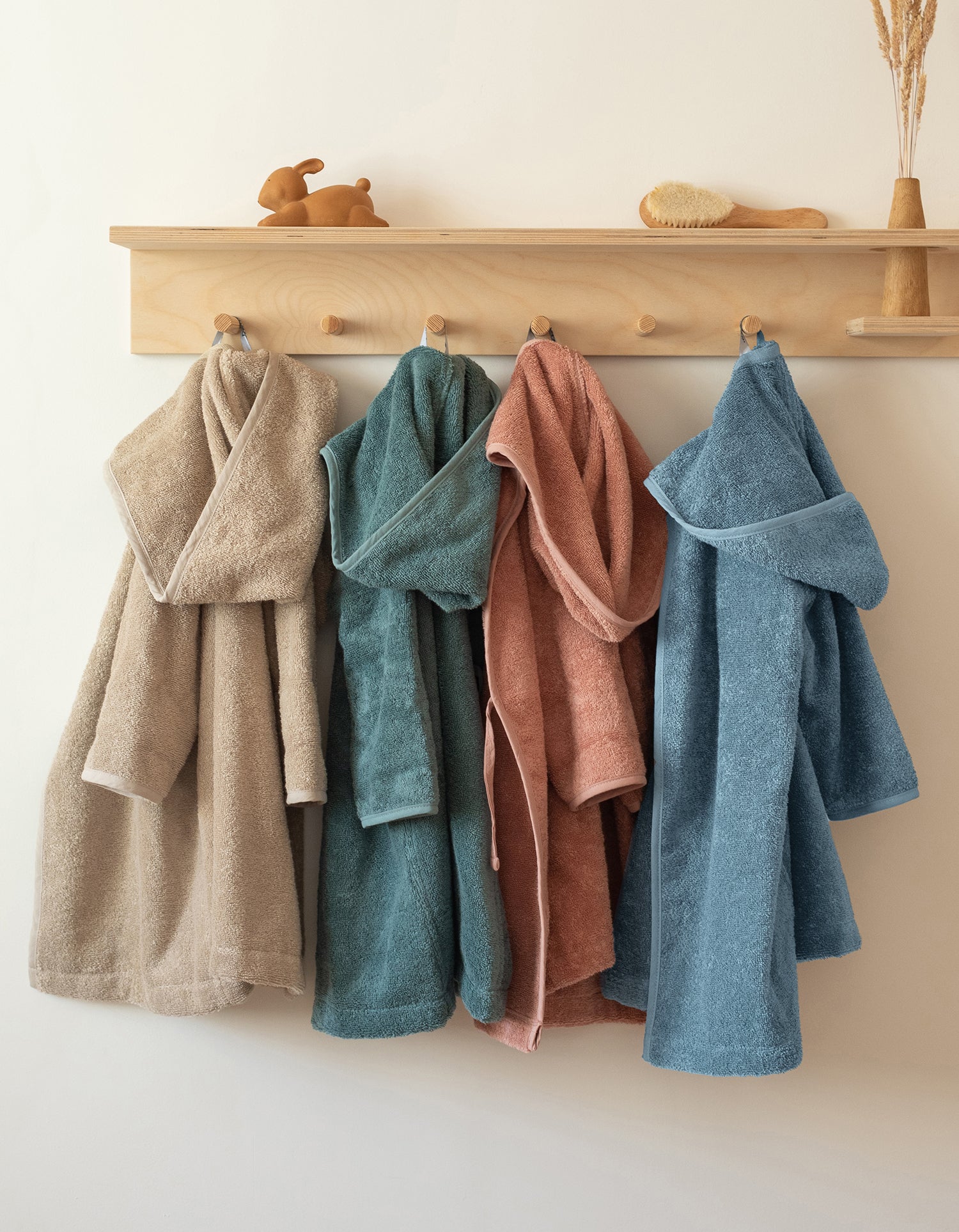 Bademantel Kind - Blau