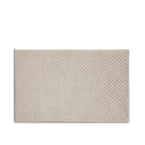 Tapis de bain Nid d'abeille - Sable