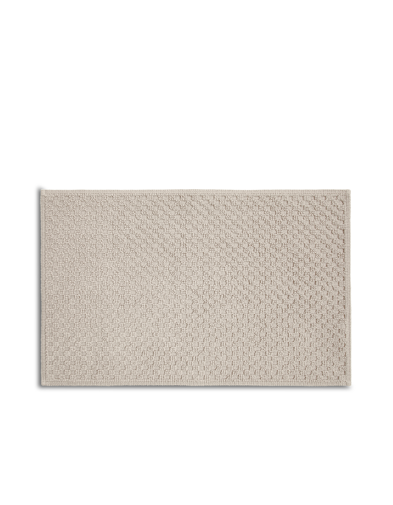 Tapis de bain Nid d'abeille - Sable