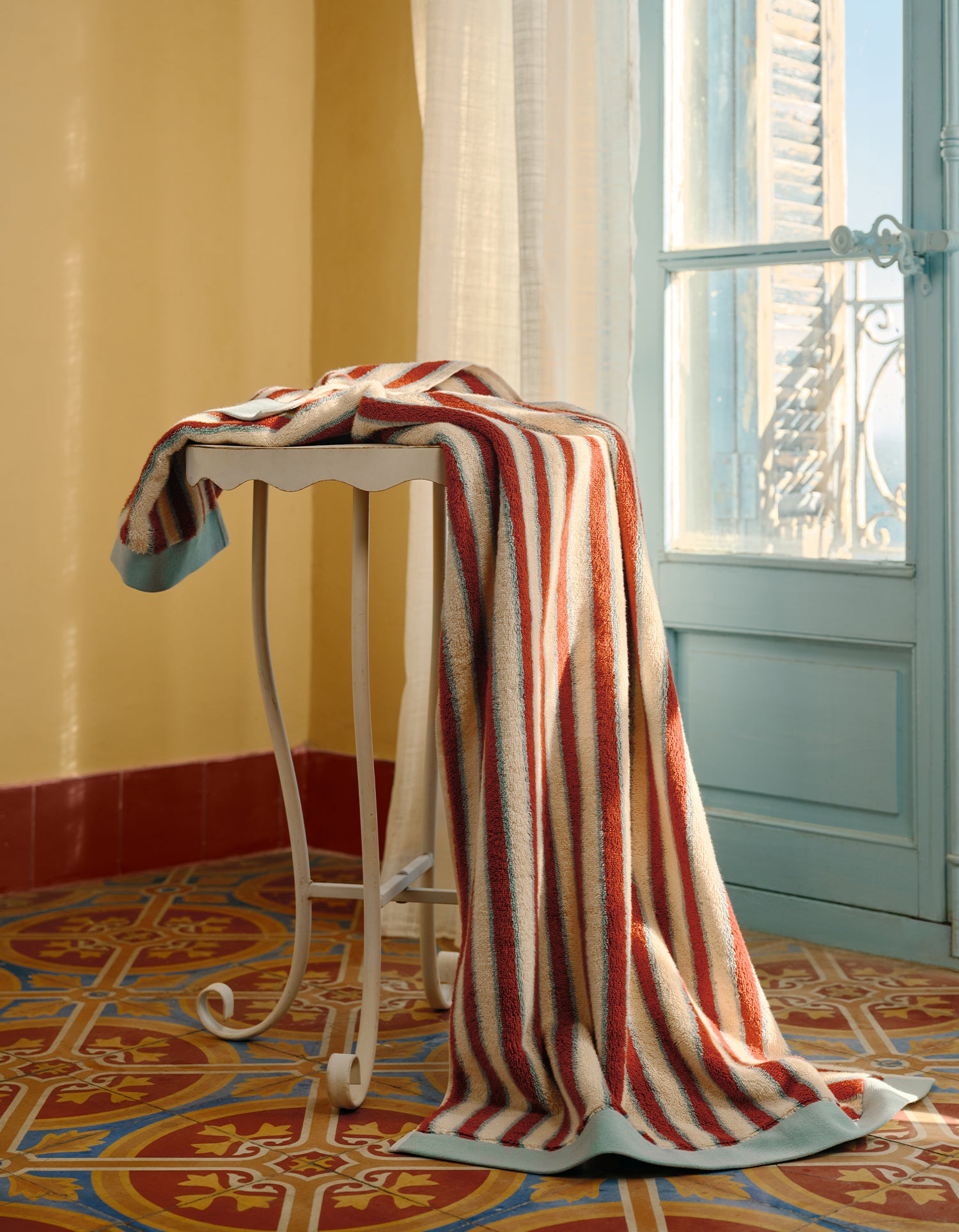 Zacht Handdoek - Milano rood