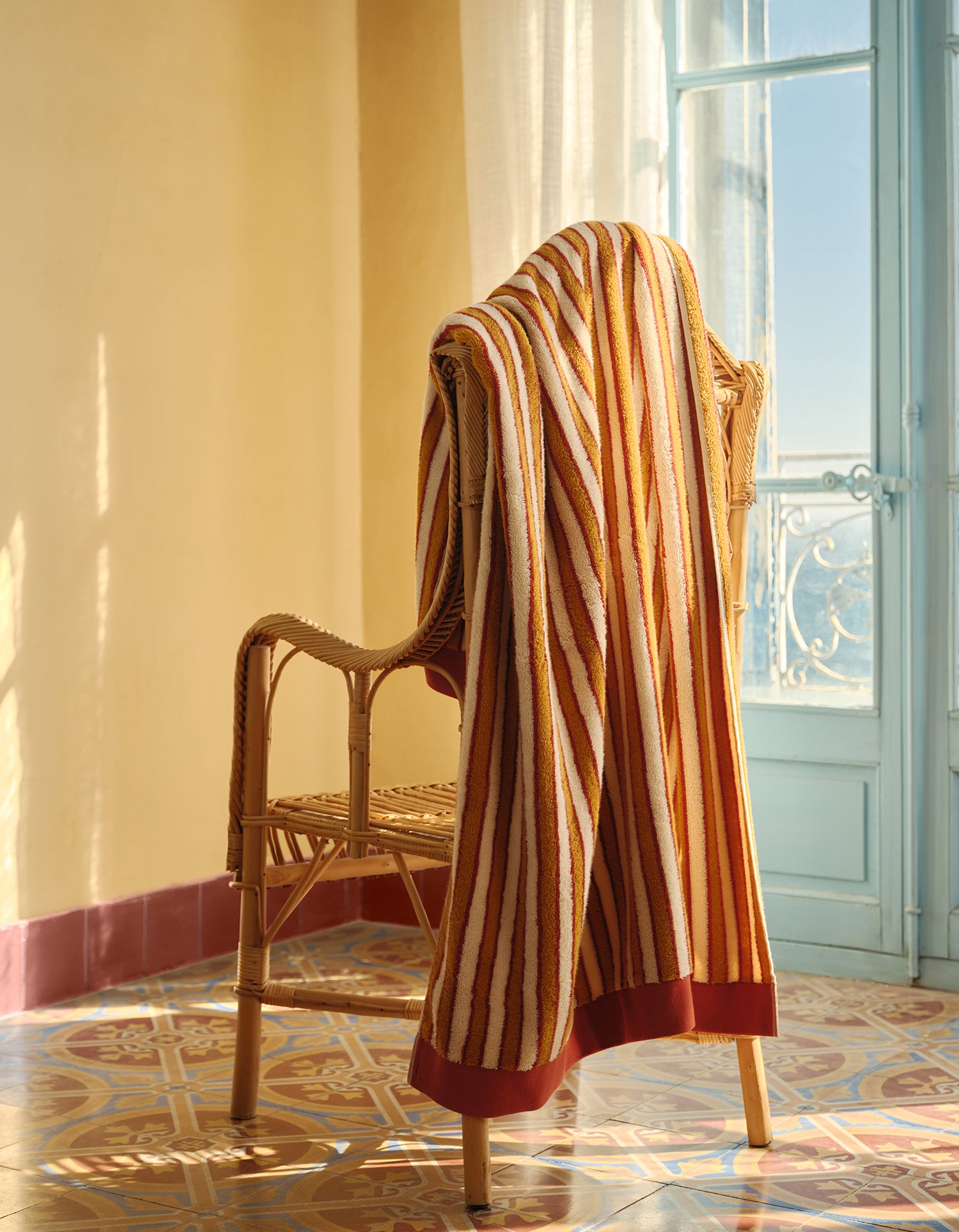 Zacht Handdoek - Milano Oker