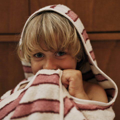 Kids' Plush Velour Hooded Towel - Taormina