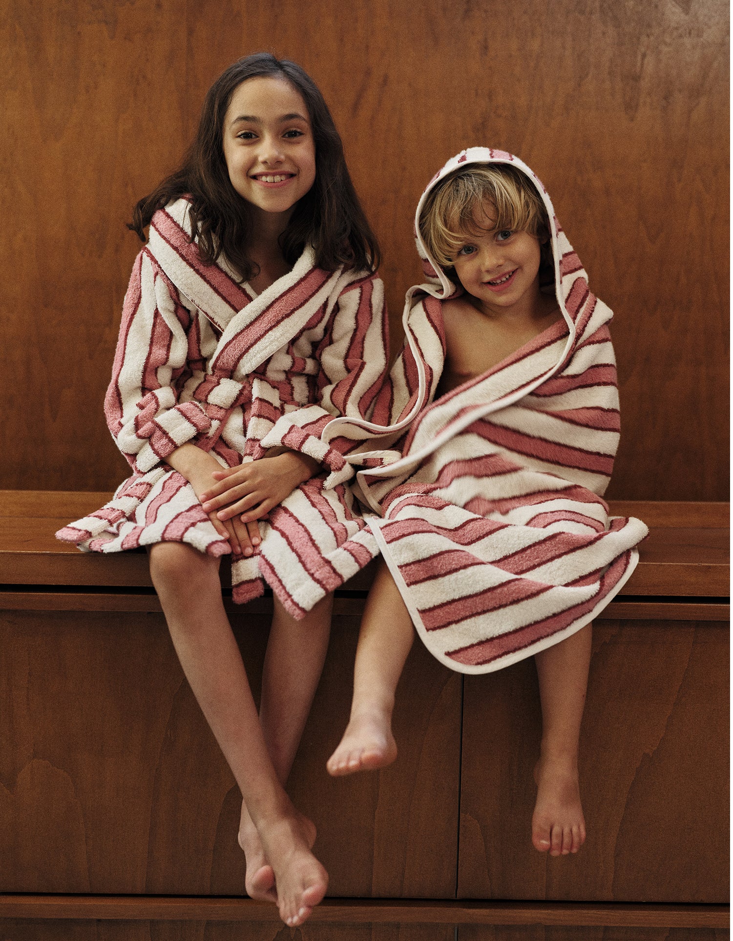 Kids' Plush Velour Hooded Towel - Taormina