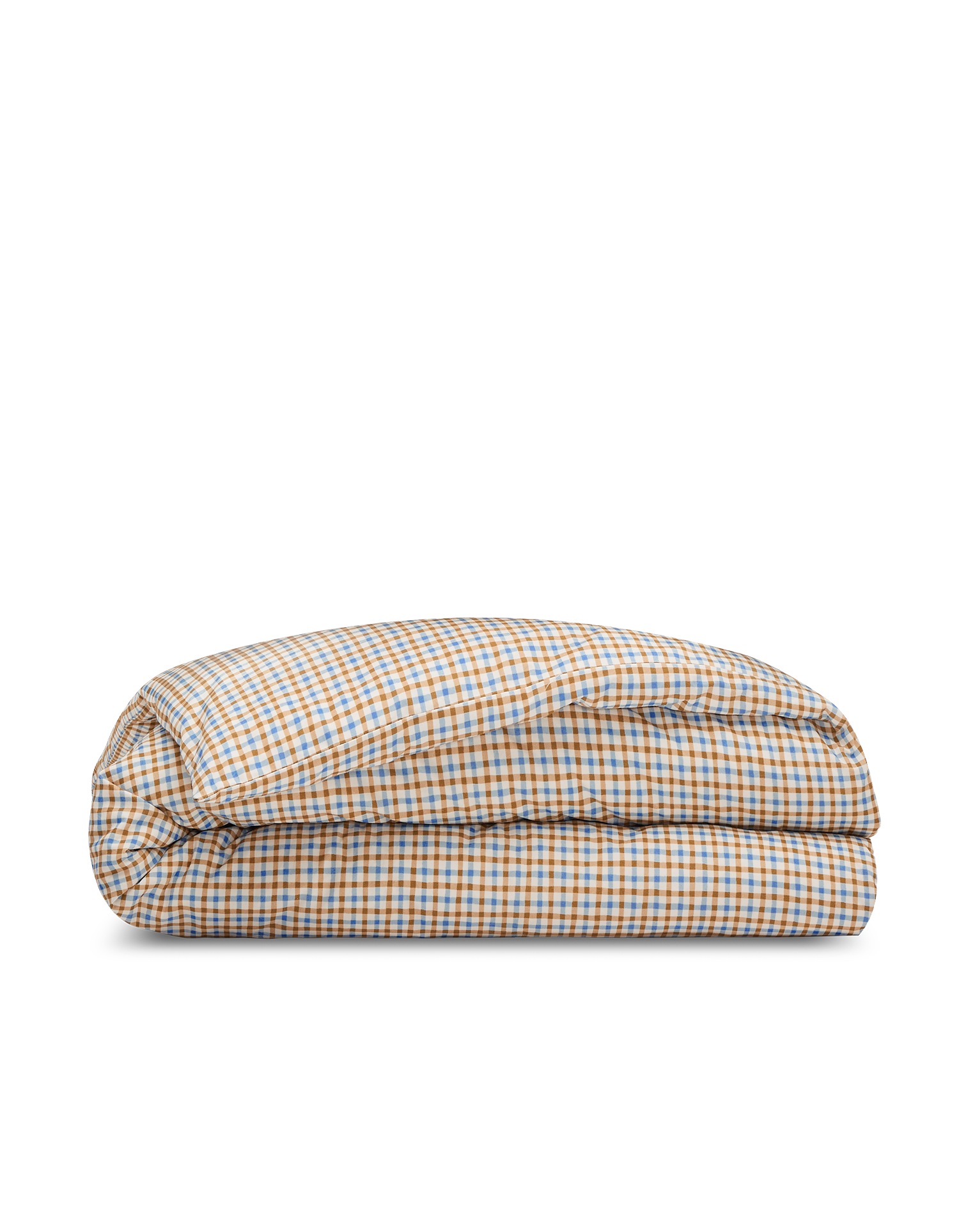  Dekbedovertrekken Gewassen Percale Baby & Kind - Karamel Gingham