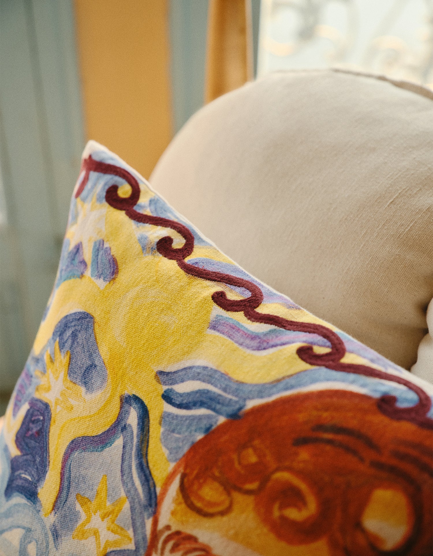 Housse de coussin - Jacques Merle x Bonsoirs - Le Rêve