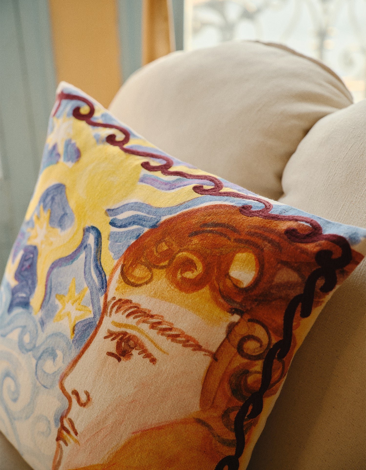 Housse de coussin - Jacques Merle x Bonsoirs - Le Rêve