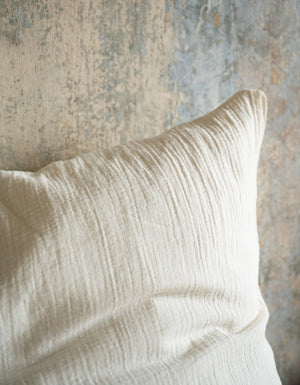 The maxi square cushion cover Washed linen