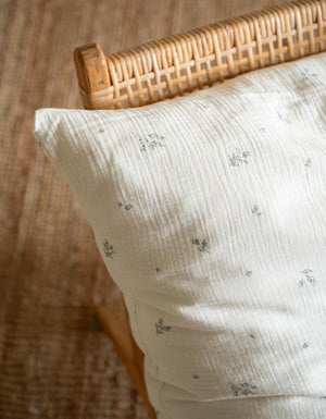 The maxi square cushion cover Washed linen