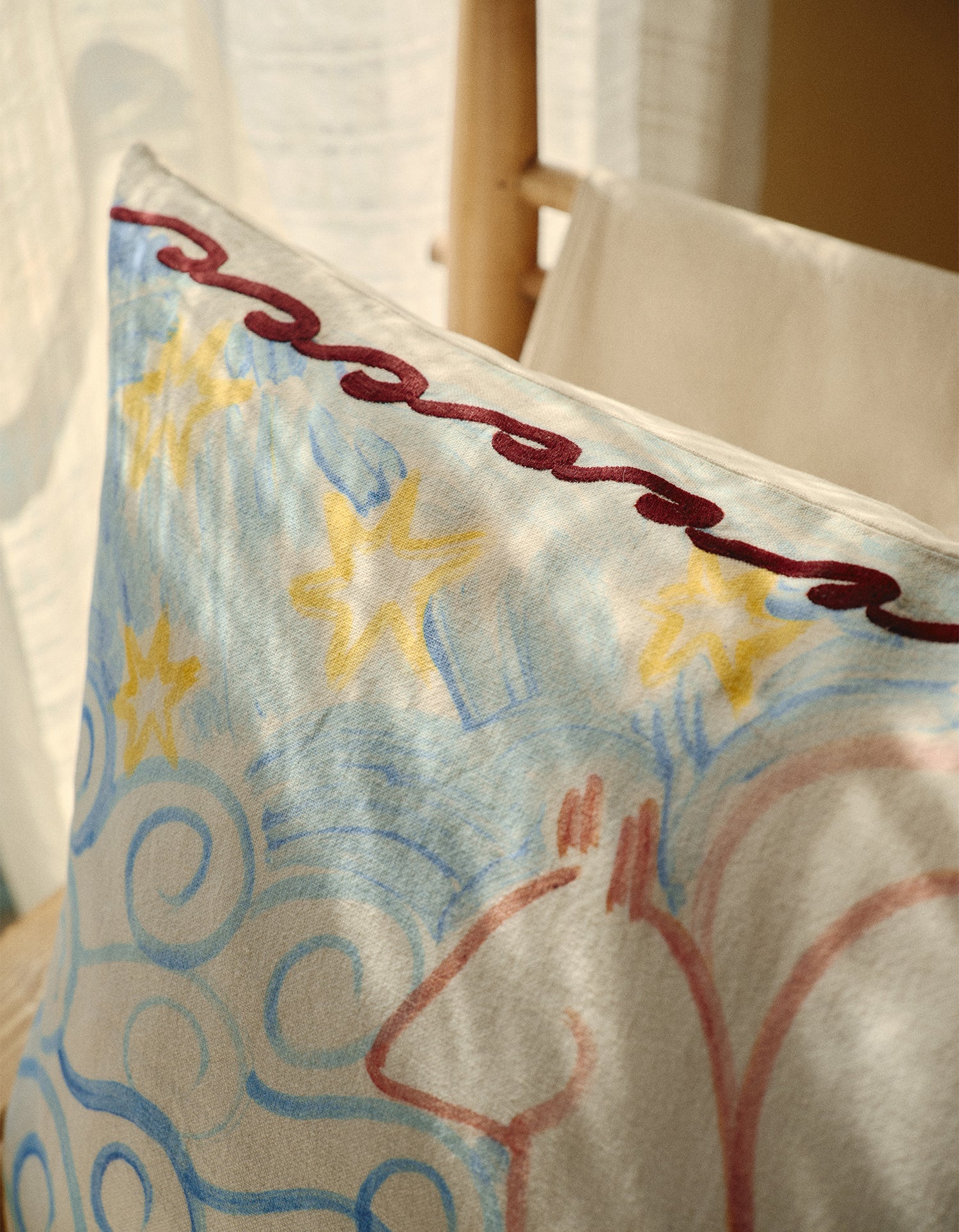 Maxi housse de coussin - Jacques Merle x Bonsoirs - Pégase