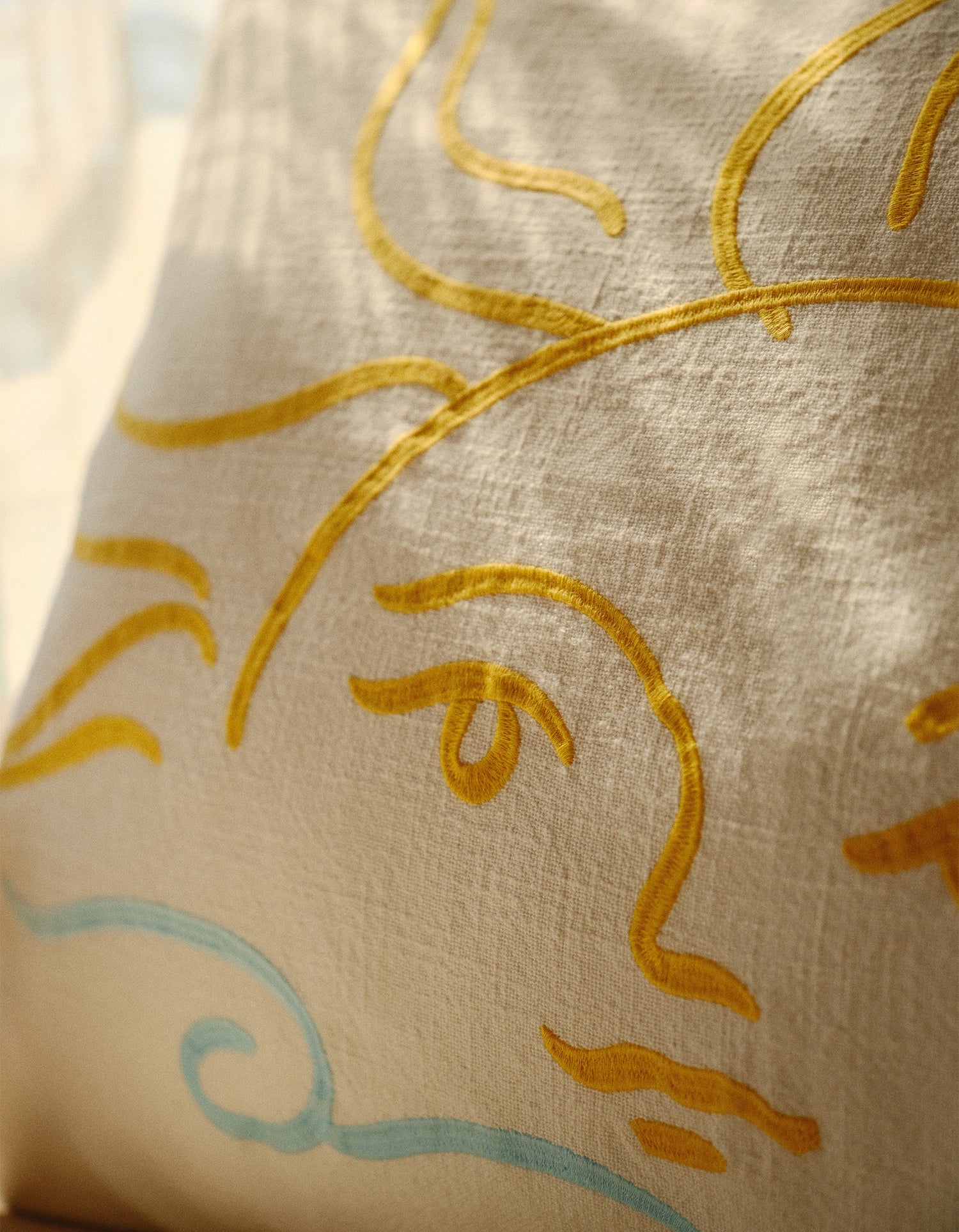 Maxi Cushion Cover - Jacques Merle x Bonsoirs - Solaria