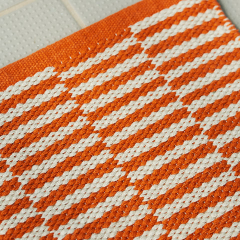 Damier Orange/Oranje Dambord/Orange Checkerboard/Orangefarbenes Schachbrettmuster/Scacchi Arancioni