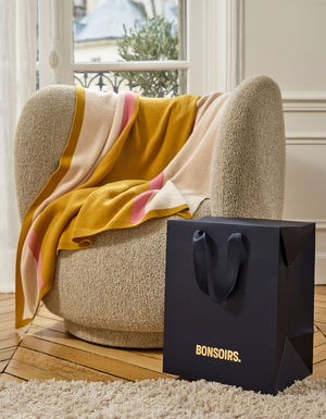 The Bonsoirs x Hircus cashmere plaid