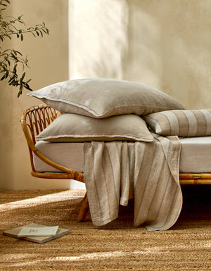 100% french Linen plaid
