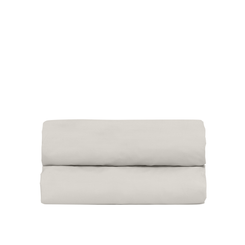 Drap housse Percale de coton 120 fils - Juste Le Sable