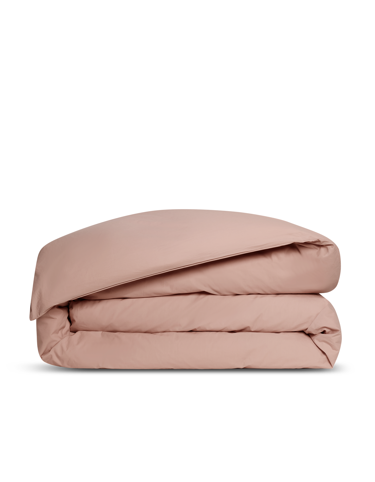 Housse de couette Percale de coton 120 fils - Juste Le Vieux Rose