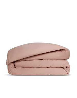 Housse de couette Percale de coton 120 fils - Juste Le Vieux Rose