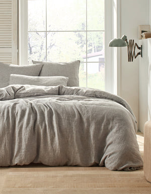French washed linen duvet cover