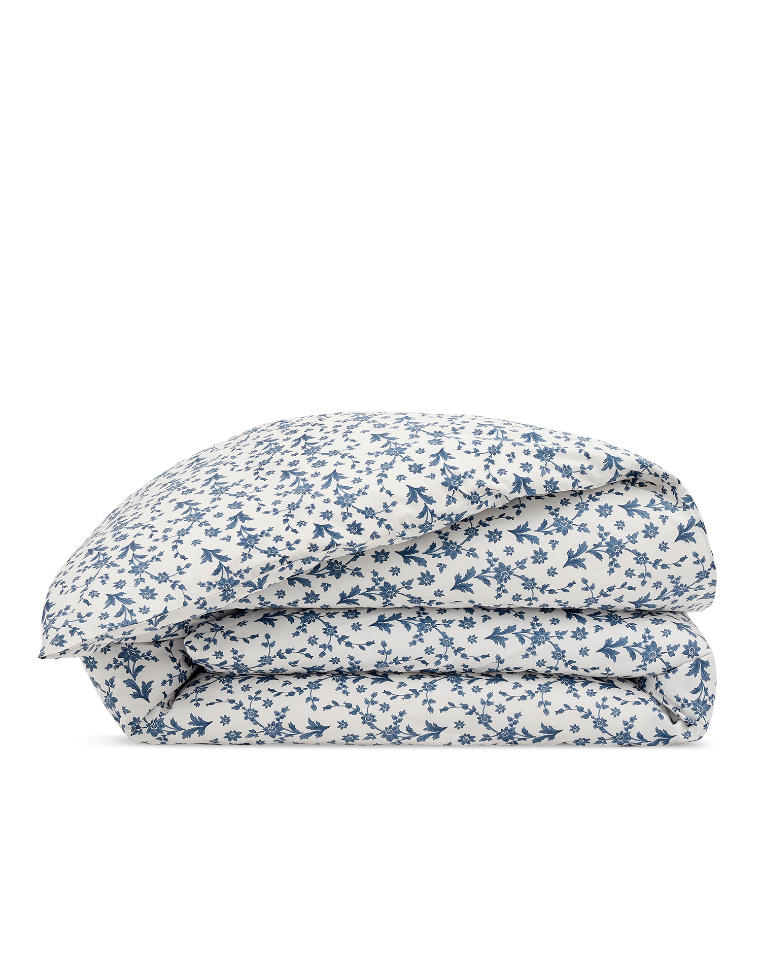 Housse de couette Percale de coton 120 fils - Fleur Aquarelle