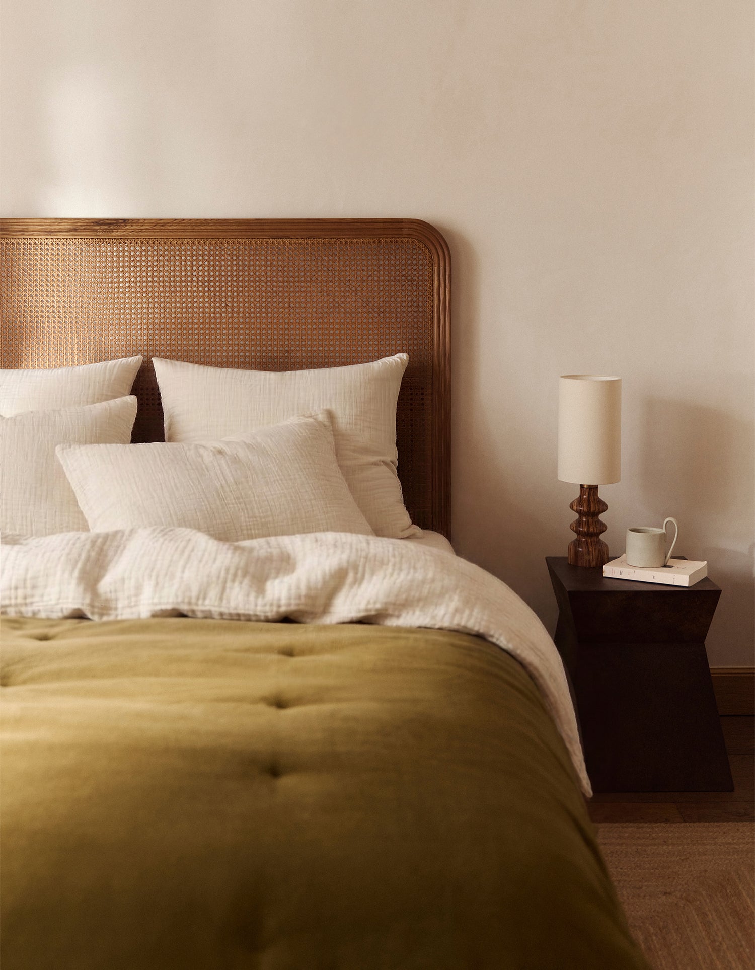 Copripiumino in garza di cotone doppio strato - Crema