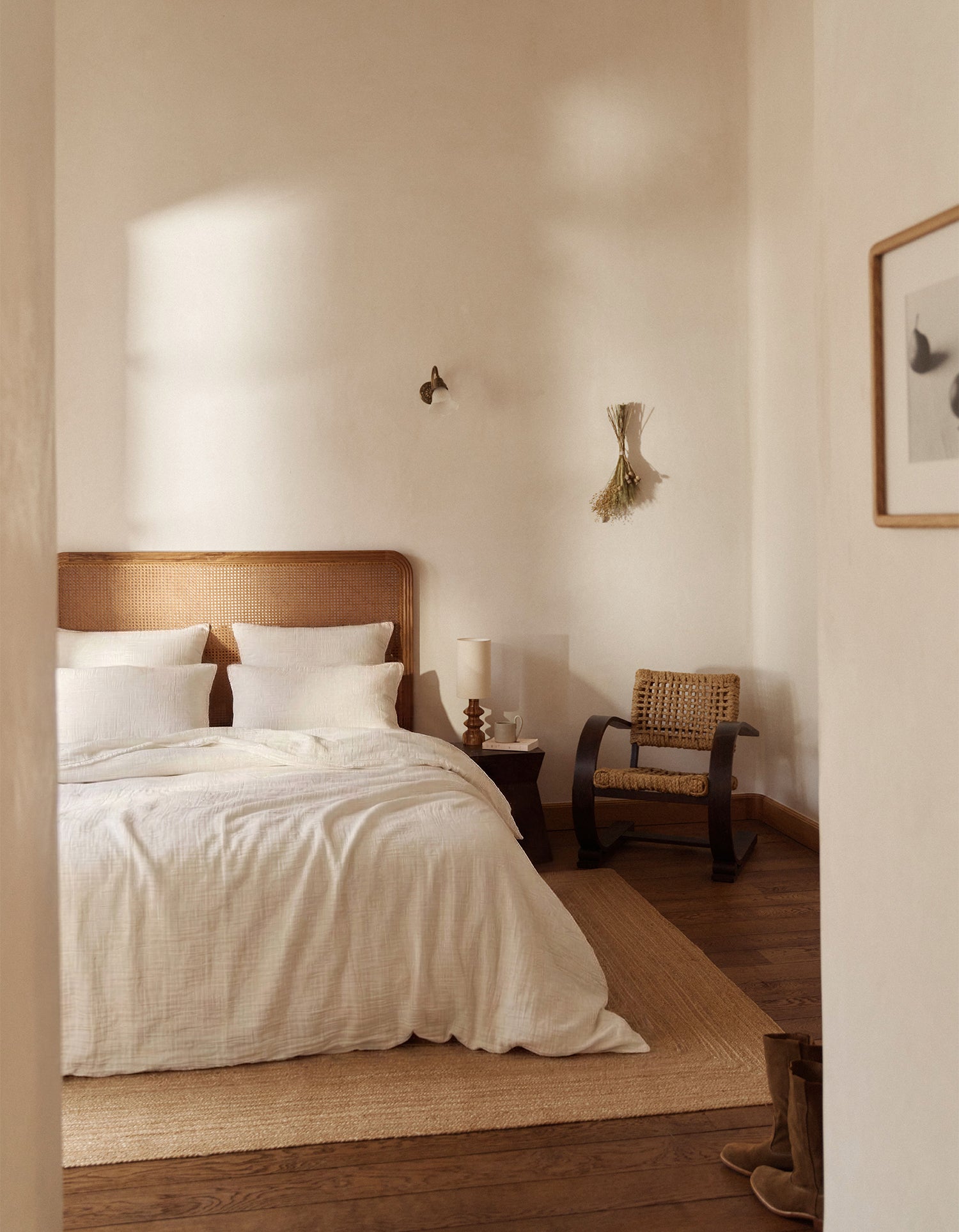 Copripiumino in garza di cotone doppio strato - Crema