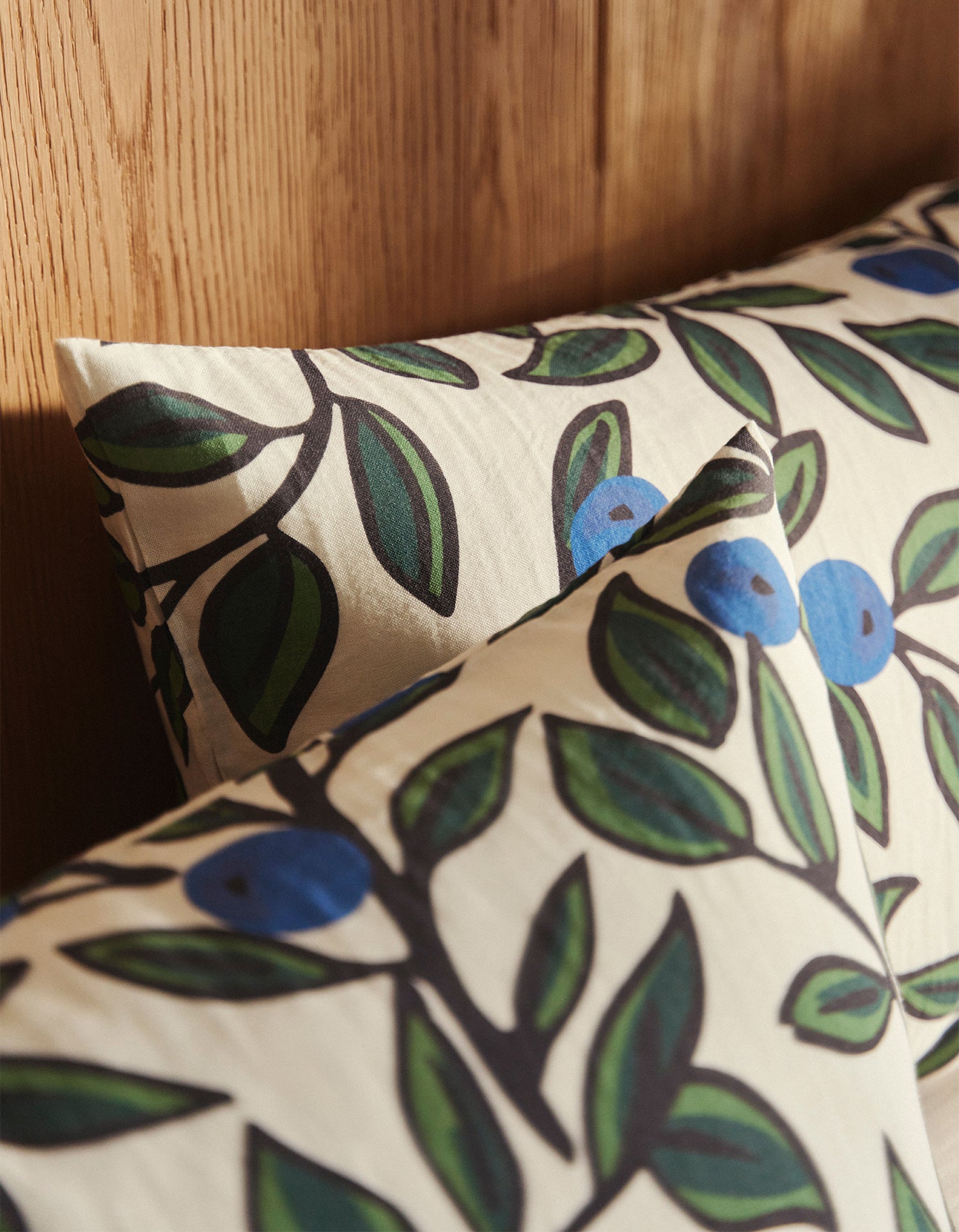 Coppia di federe in garza di cotone doppio strato - Cuore Arty