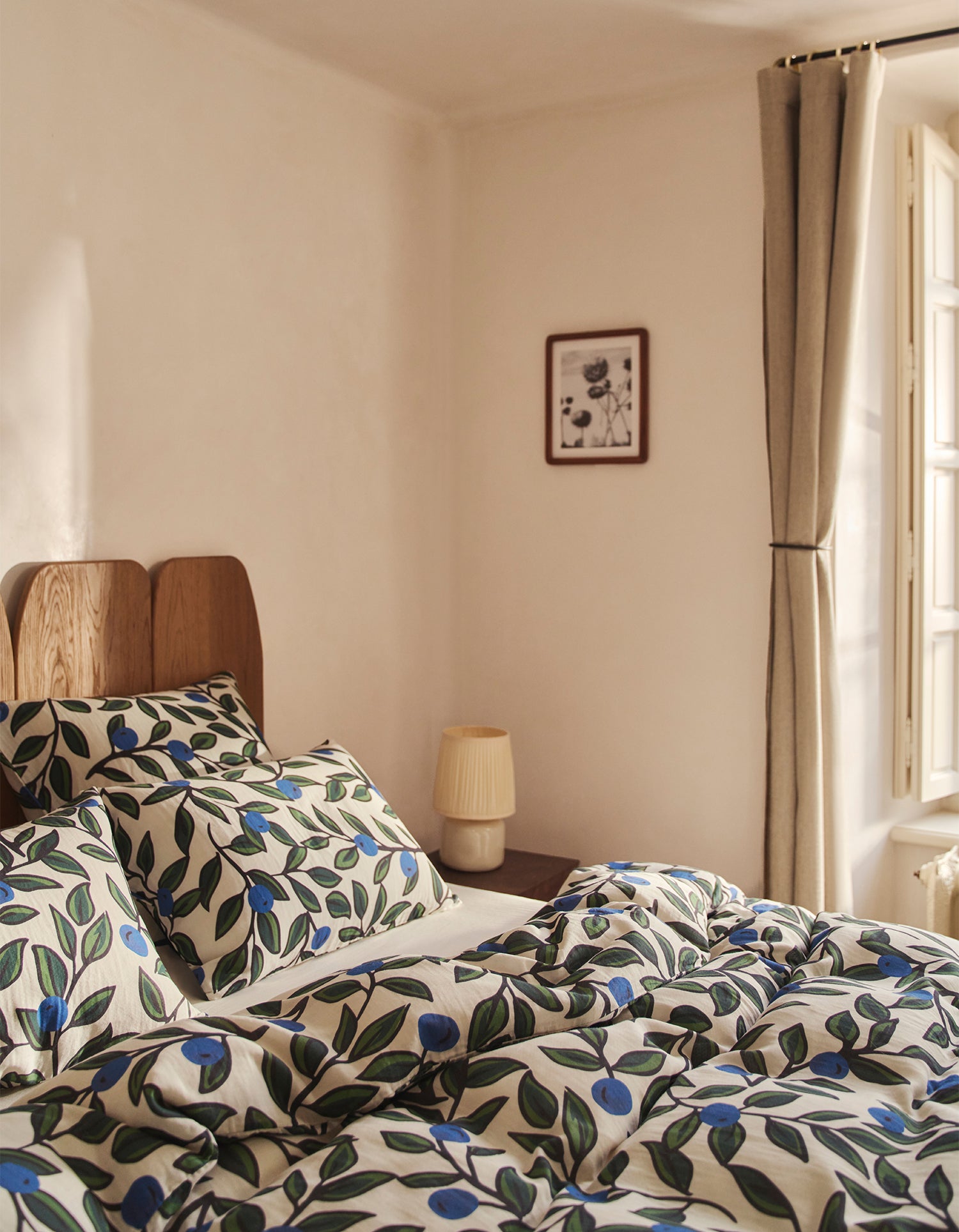 Coppia di federe in garza di cotone doppio strato - Cuore Arty