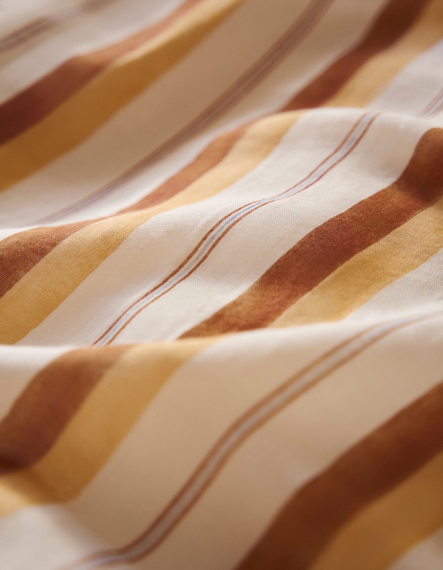 Copripiumino in garza di cotone doppio strato - Righe Etereo