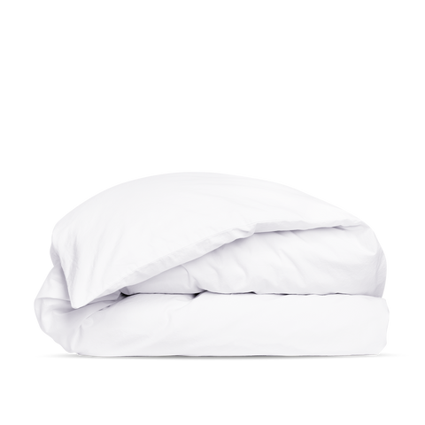 Housse de couette Percale de coton Enfant - Juste Le Blanc