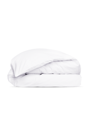 Housse de couette Percale de coton Enfant - Juste Le Blanc