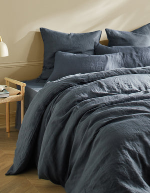 French washed linen duvet cover