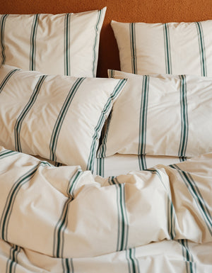 Cotton percale flat sheet 120 thread count 