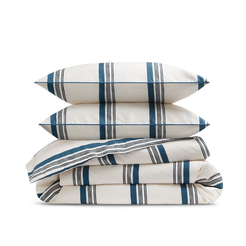 Duo Gewassen Satjin - Berber Streep