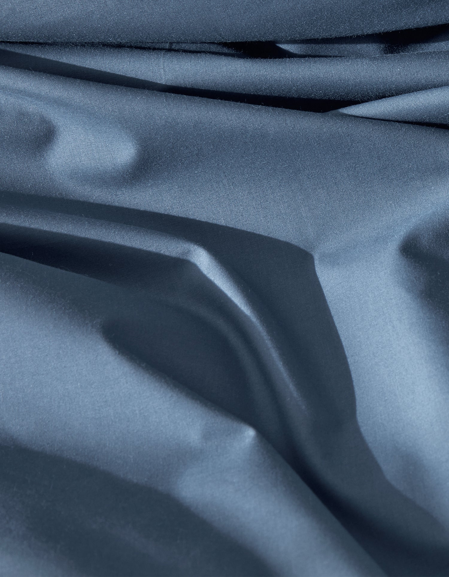 Housse de couette Percale de coton 120 fils - Juste Le Bleu