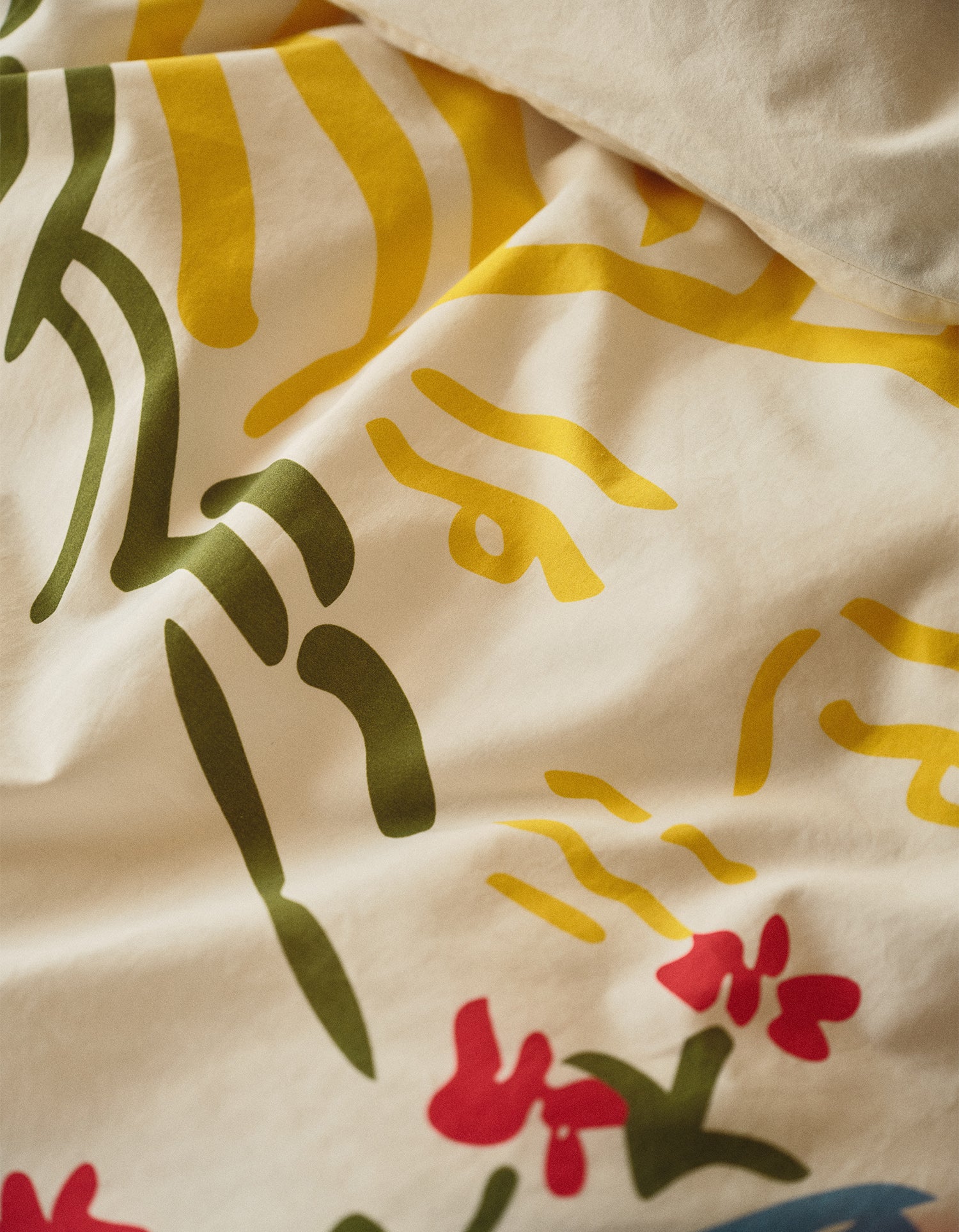 Housse de couette Percale Lavée 80 fils/cm² - Jacques Merle x Bonsoirs - Olympe