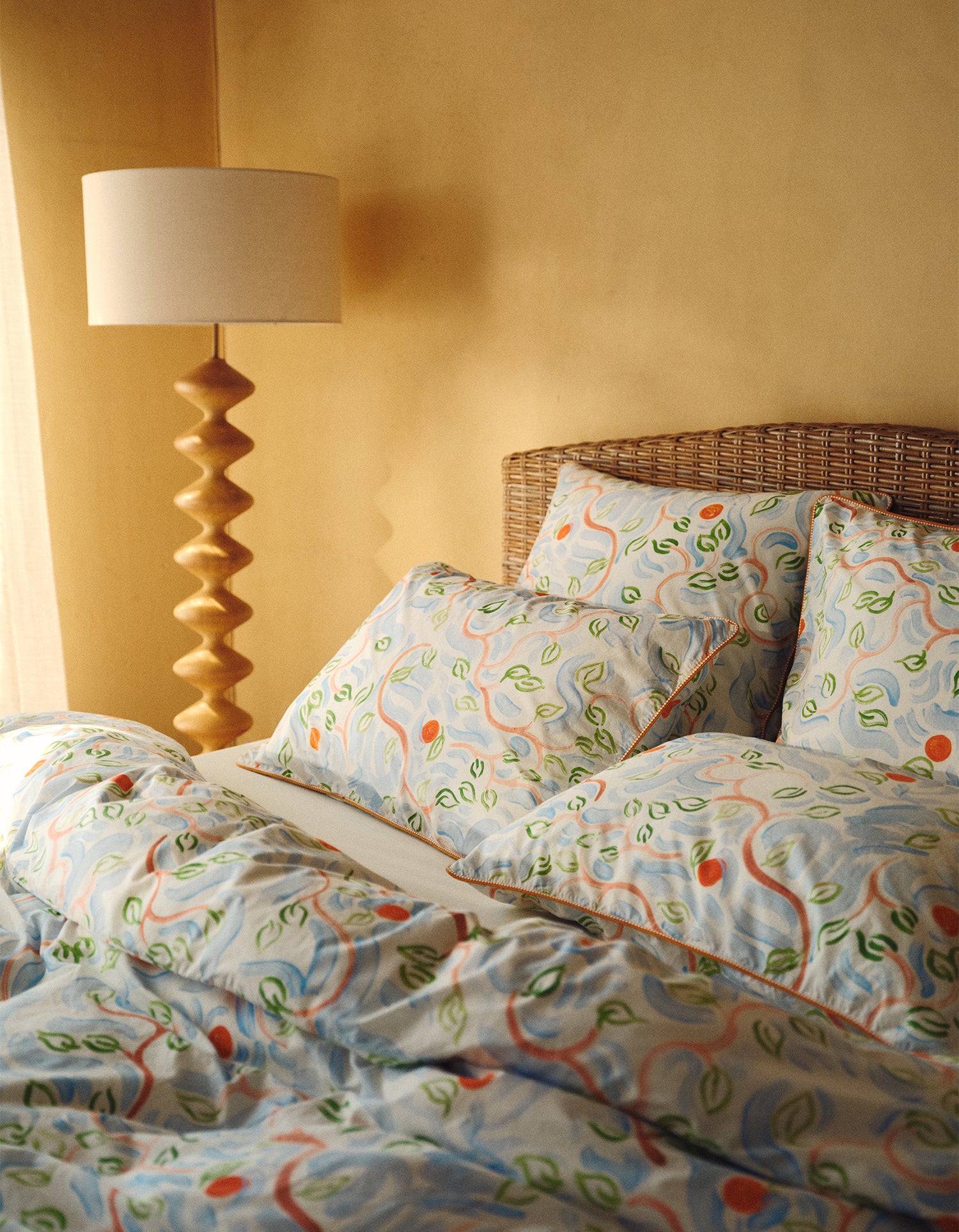 Housse de couette Percale Lavée 80 fils/cm² - Jacques Merle x Bonsoirs - L'Oranger
