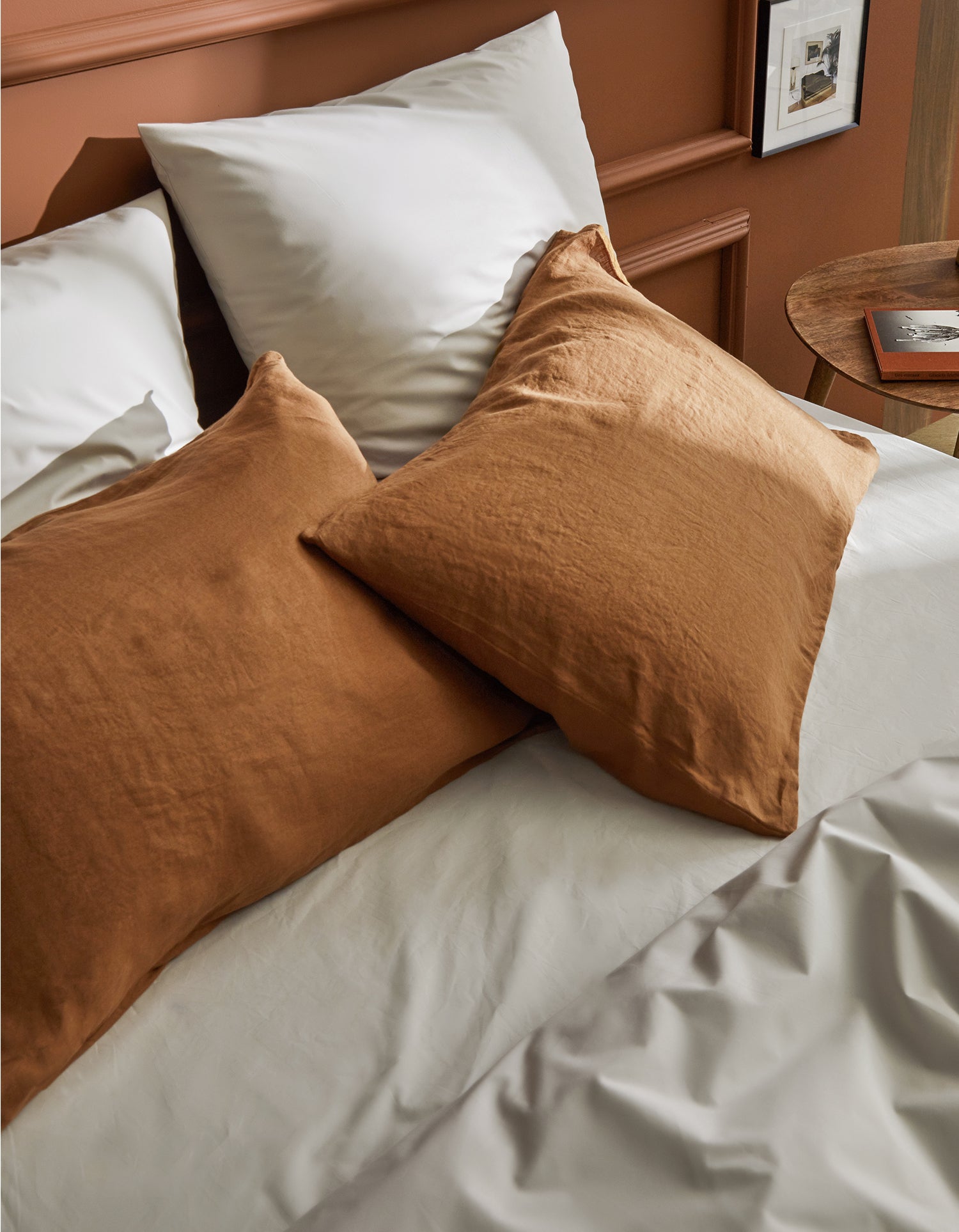 Housse de couette Percale de coton 120 fils - Juste Le Sable