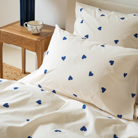 Parure Percale Lavée Bébé & Enfant - Coup de Coeur