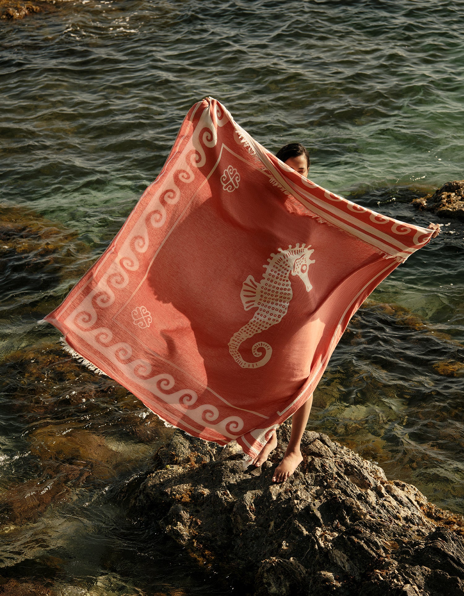 Maxi Fouta - Seepferdchen
