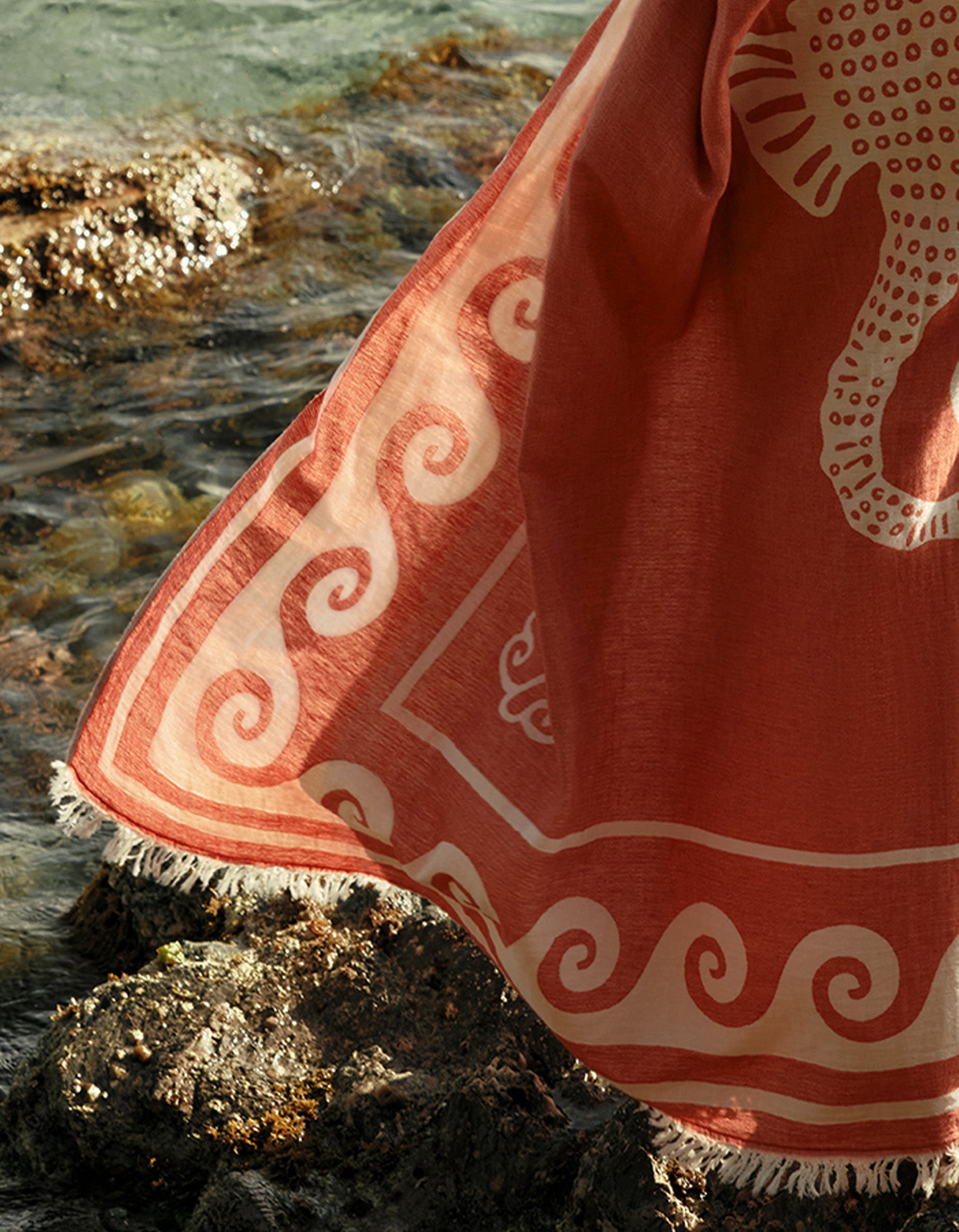 Maxi Fouta - Seepferdchen