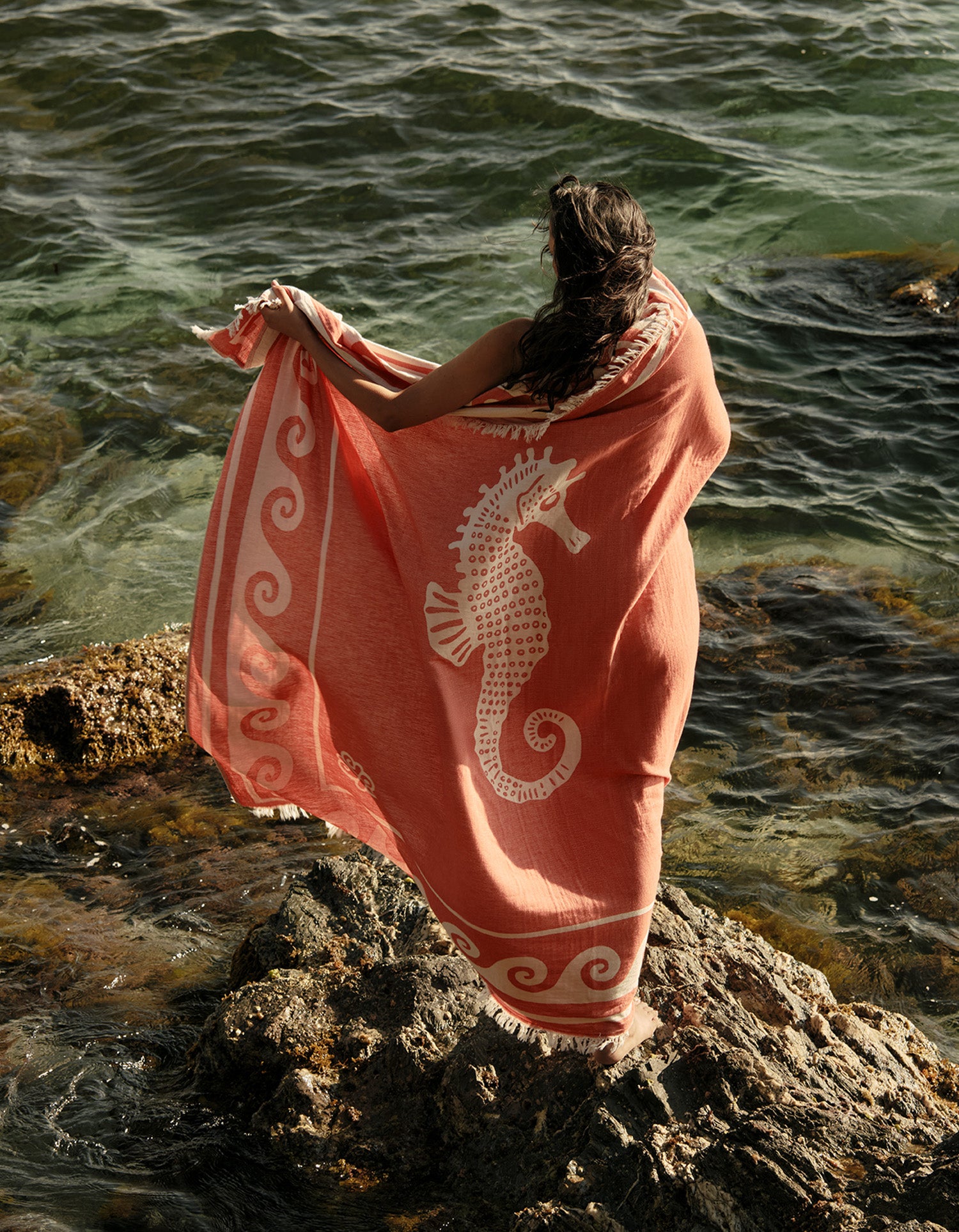 Maxi Fouta - Seepferdchen
