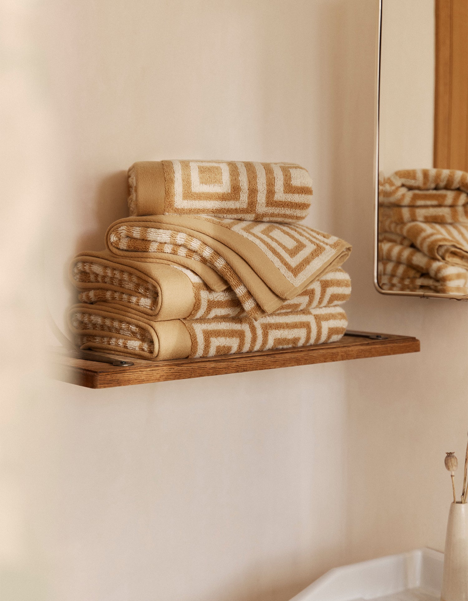 Asciugamano morbido - Tomette Naturale