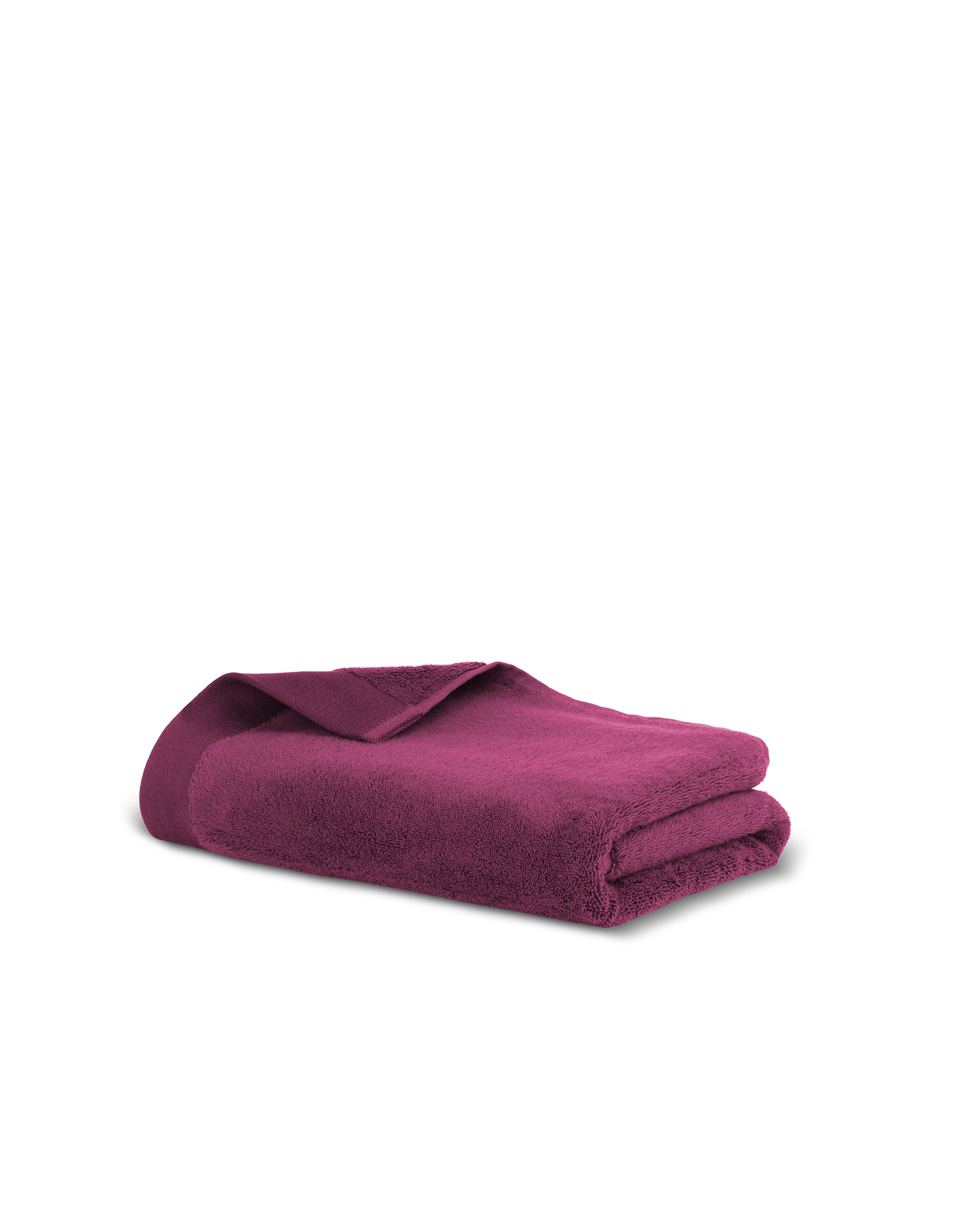 Serviette de toilette moelleuse - Violet Bougainvillier