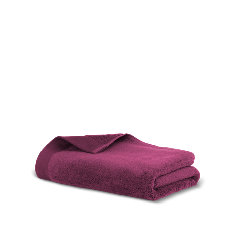 Serviette de toilette moelleuse - Violet Bougainvillier