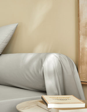Round bolster case Cotton satin 200 thread count