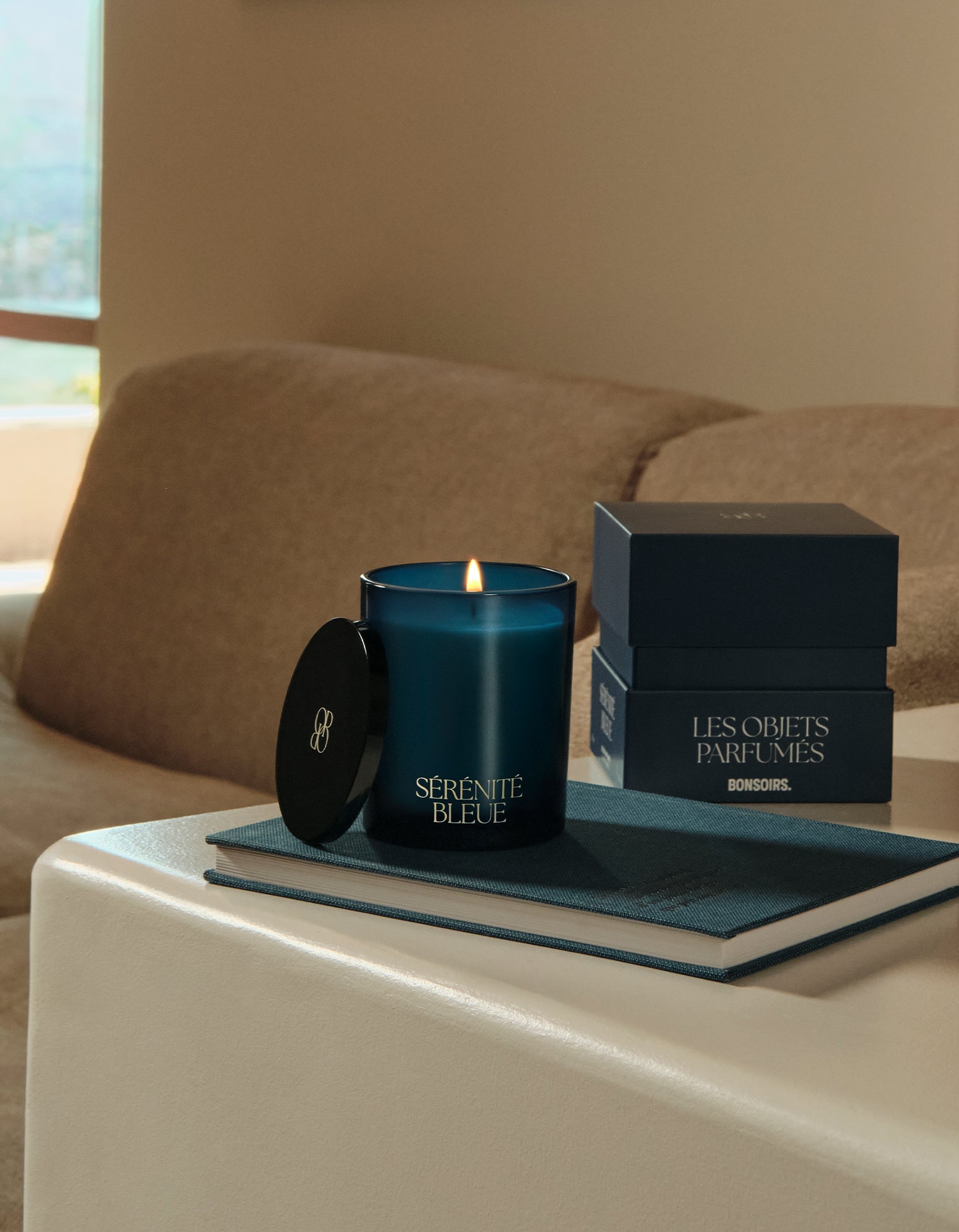 Bougie Parfumée - Sérénité Bleue