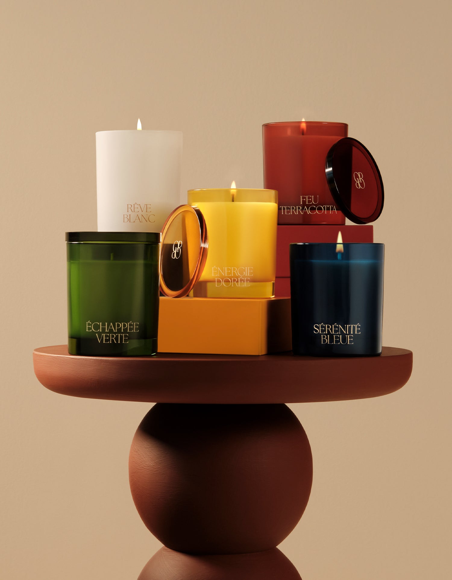 Bougie Parfumée - Sérénité Bleue