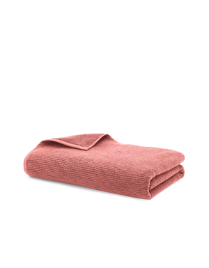 Plush bath towel